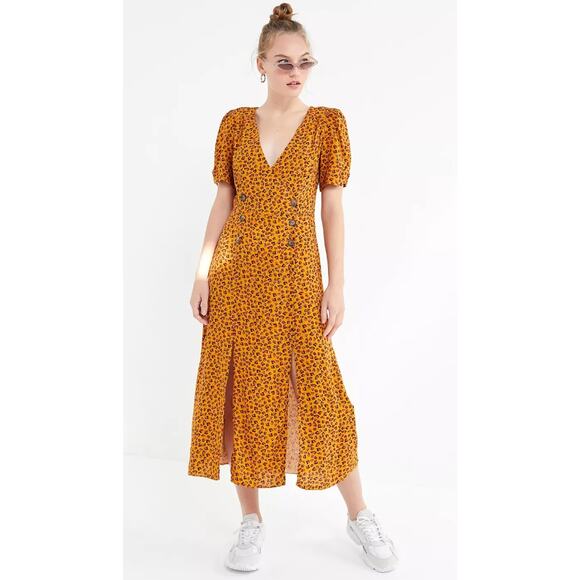 Urban Outfitters Dresses & Skirts - Urban Outfitters Dress Midi Floral Ditsy Boho Dainty Hippie Y2K Summer Spring